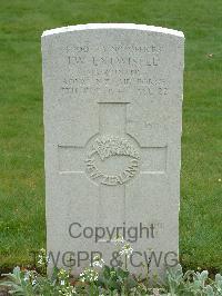 Reichswald Forest War Cemetery - Entwistle, Ian William