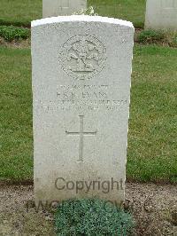 Reichswald Forest War Cemetery - Evans, Francis Richard Roy