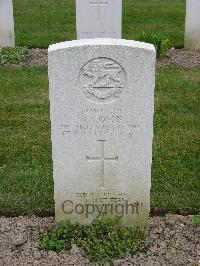 Reichswald Forest War Cemetery - Gibson, Reginald