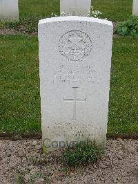 Reichswald Forest War Cemetery - Hewitson, James William