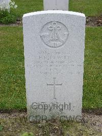 Reichswald Forest War Cemetery - Hewitt, Hugh Robert