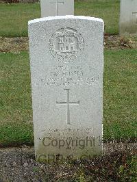 Reichswald Forest War Cemetery - Hussey, Frederick Barrington