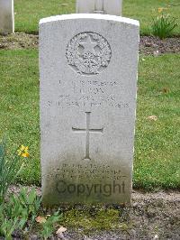 Reichswald Forest War Cemetery - Iddon, James