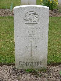 Reichswald Forest War Cemetery - Leek, Lyndon John