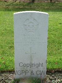 Reichswald Forest War Cemetery - MacKey, James Gordon