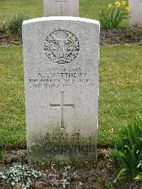 Reichswald Forest War Cemetery - Matthews, Arthur