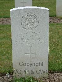 Reichswald Forest War Cemetery - Monk, William Alexander