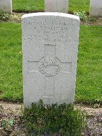 Reichswald Forest War Cemetery - Morgan, Robert Cashampton