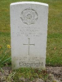 Reichswald Forest War Cemetery - Pooles, Frank Albert