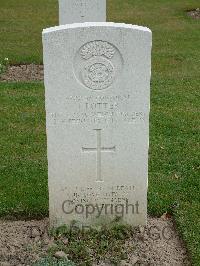 Reichswald Forest War Cemetery - Potter, Joseph