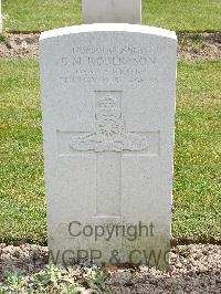 Reichswald Forest War Cemetery - Robertson, George Morton