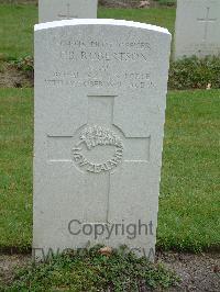 Reichswald Forest War Cemetery - Robertson, Trevor Bernard