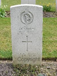 Reichswald Forest War Cemetery - Rowley, Albert Edwin