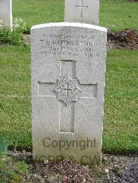 Reichswald Forest War Cemetery - Rutherford, Thomas Edward