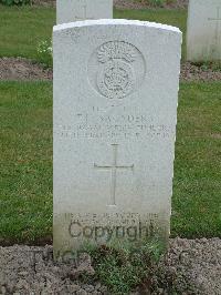 Reichswald Forest War Cemetery - Saunders, Edric Harold