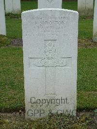 Reichswald Forest War Cemetery - Sproston, Frank