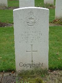 Reichswald Forest War Cemetery - Waggett, W E