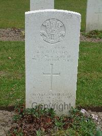 Reichswald Forest War Cemetery - Waldron, Alfred James