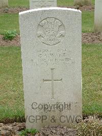 Reichswald Forest War Cemetery - Want, George Arthur