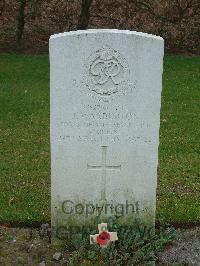 Reichswald Forest War Cemetery - Warburton, James