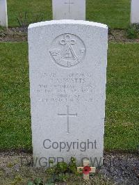 Reichswald Forest War Cemetery - Watts, Frank Arthi