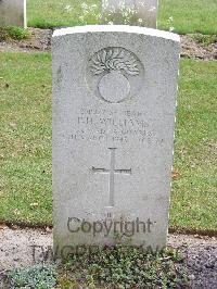 Reichswald Forest War Cemetery - Williams, Frederick Hugh