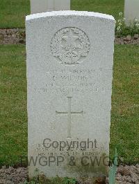 Reichswald Forest War Cemetery - Wilson, David