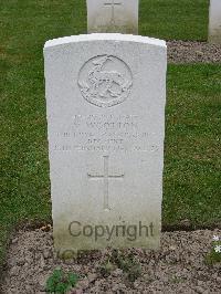 Reichswald Forest War Cemetery - Wootton, Vernon