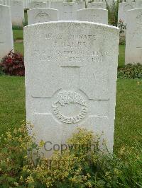 London Cemetery And Extension Longueval - Baker, James
