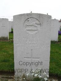 Dochy Farm New British Cemetery - Burd, E