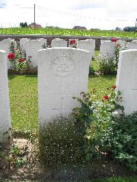 Dochy Farm New British Cemetery - Evans, S E