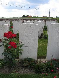 Dochy Farm New British Cemetery - May, J W