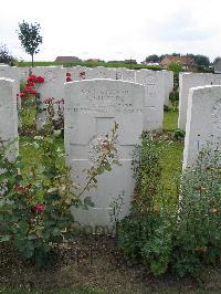 Dochy Farm New British Cemetery - Shields, Alfred