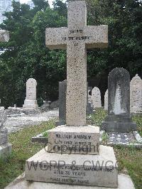 Hong Kong Cemetery - Andrew, William