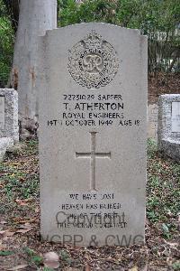 Hong Kong Cemetery - Atherton, Thomas