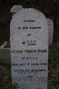 Hong Kong Cemetery - Atkins, Thomas