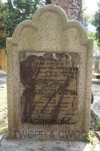 Hong Kong Cemetery - Bate, William Thornton