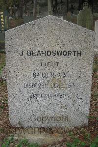 Hong Kong Cemetery - Beardsworth, J