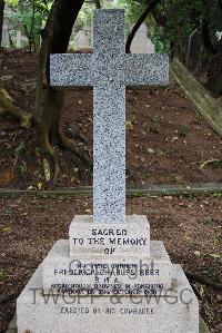 Hong Kong Cemetery - Beer, Frederick Charles