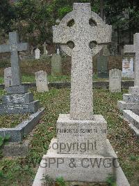 Hong Kong Cemetery - Berthilleux, Francis Dalgarno Gilliot