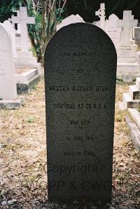 Hong Kong Cemetery - Biggs, Walter Meyler