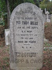 Hong Kong Cemetery - Bills, Thomas