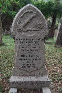 Hong Kong Cemetery - Black, James