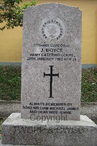 Hong Kong Cemetery - Boyce, James