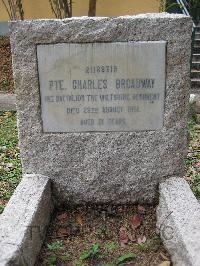 Hong Kong Cemetery - Broadway, Charles