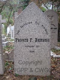 Hong Kong Cemetery - Brothers, F