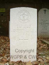 Hong Kong Cemetery - Brown, Reginald William