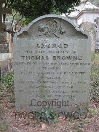 Hong Kong Cemetery - Browne, Thomas