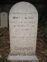 Hong Kong Cemetery - Butler, Henry