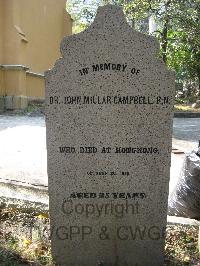 Hong Kong Cemetery - Campbell, John Millar